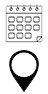 calendriers et lieu picto
